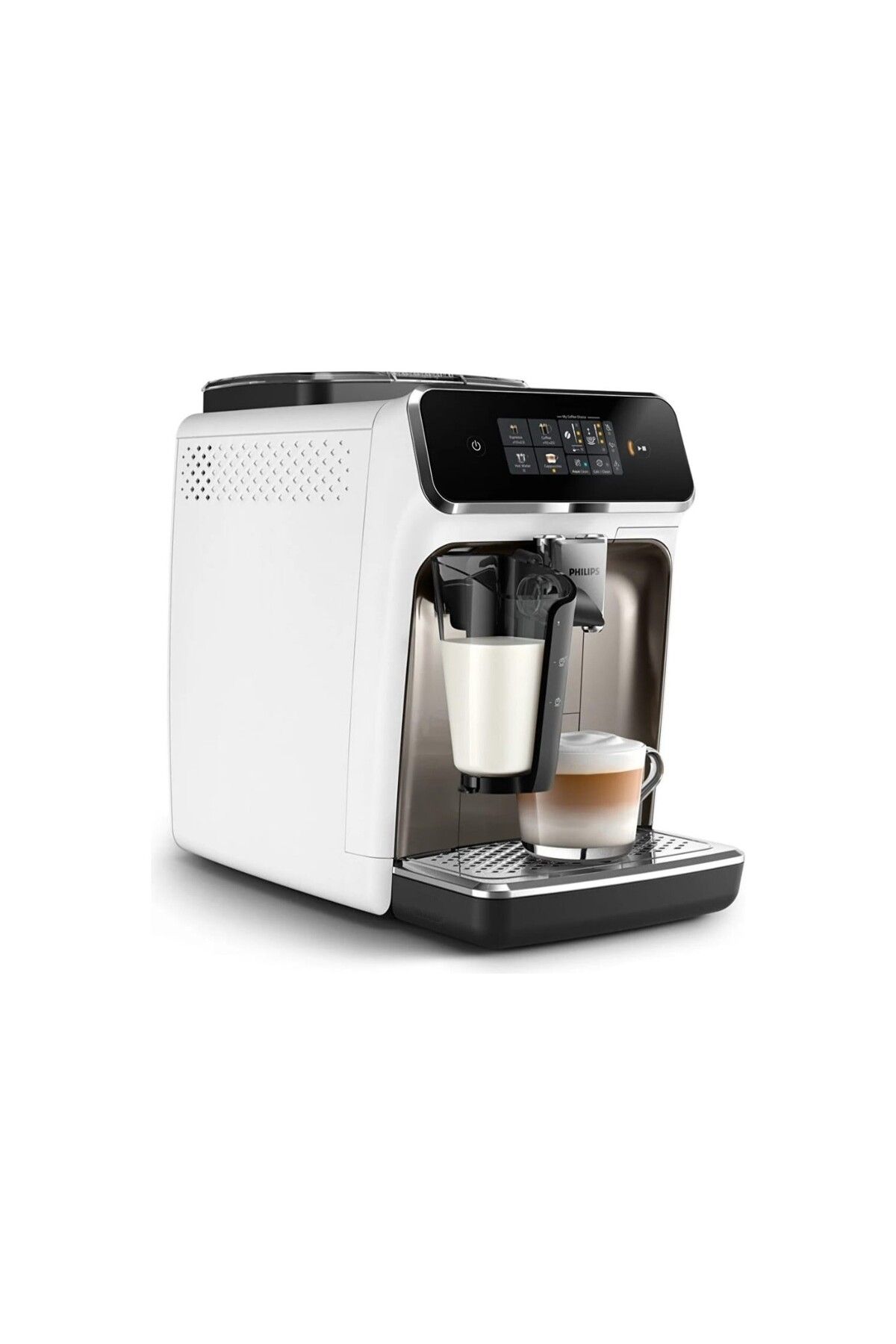 ULTİMATE SERİ LatteGo EP2333/40 Tam Otomatik Kahve ve Espresso Makinesi, 3 Çeşit Kahve , 1500 W ULTİMATE SERİ LatteGo EP2333/40 Tam Otomatik Kahve ve Espresso Makinesi, 3 Çeşit Kahve , 1500 W