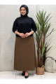 Likralı Çan Etek Likralı Çan Etek