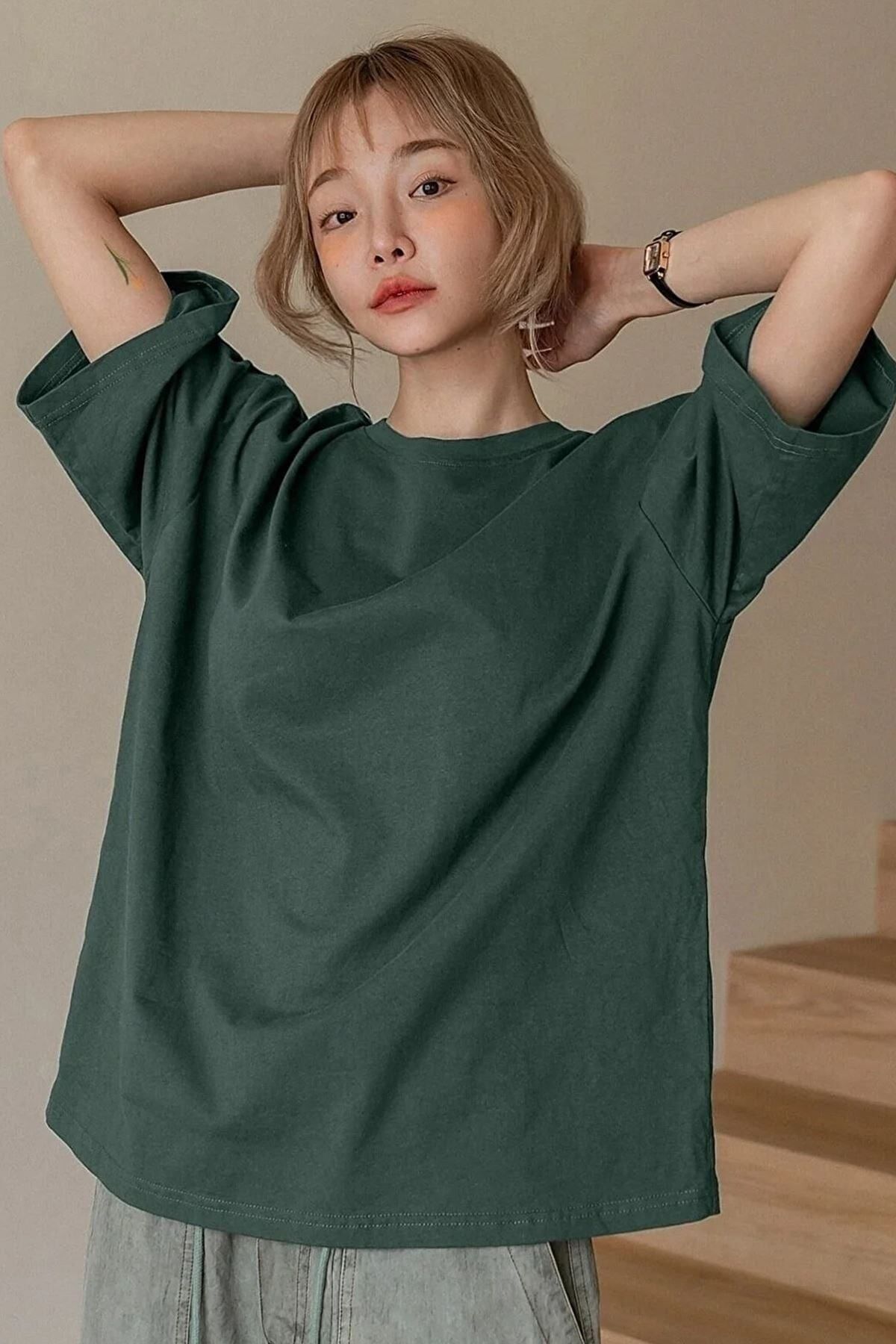 Love Yourself garalio Baskılı T-shirt Love Yourself garalio Baskılı T-shirt