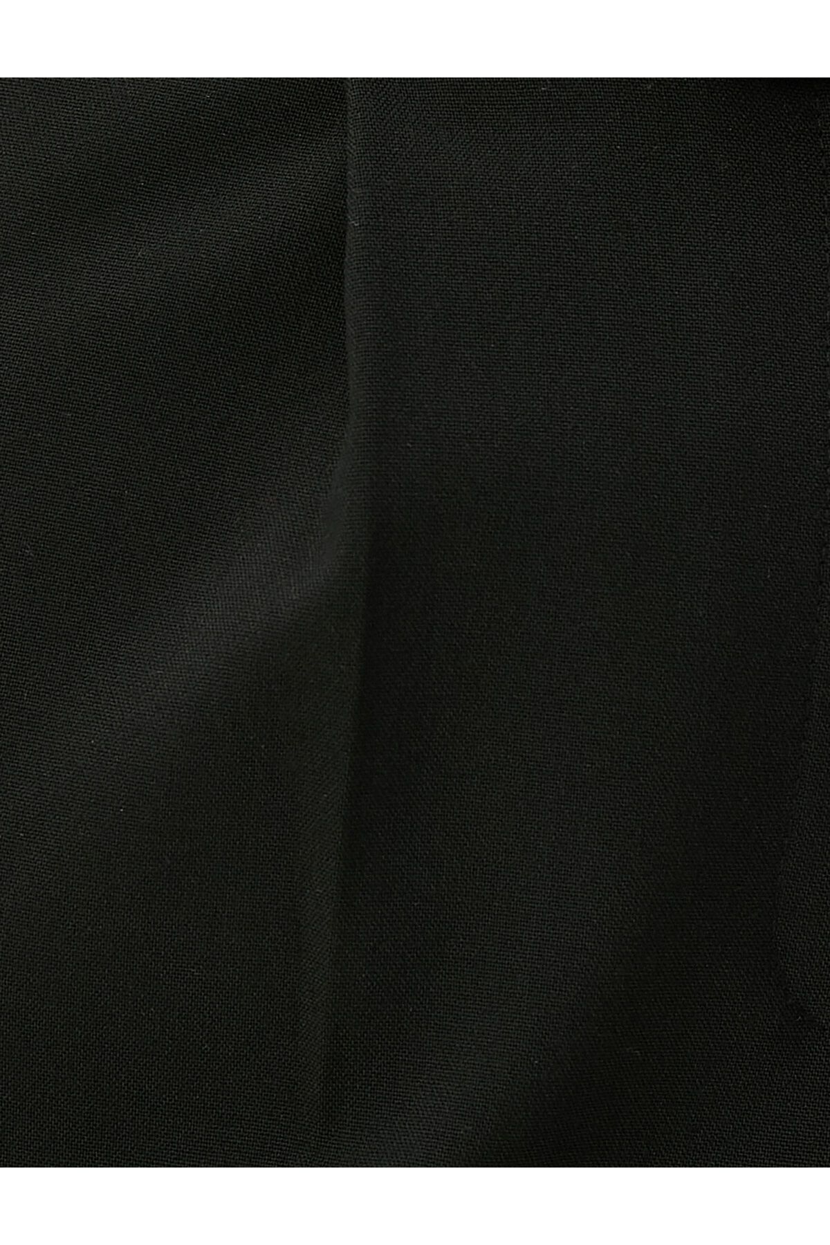 Kumaş Pantolon Yüksek Bel Kemerli Cepli Kumaş Pantolon Yüksek Bel Kemerli Cepli