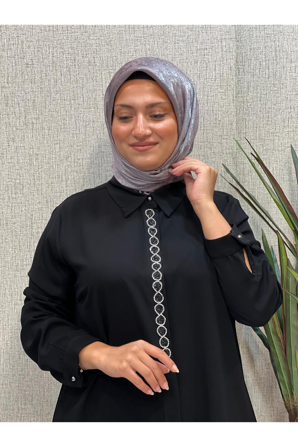 Önü S Taşlı Tunik Önü S Taşlı Tunik