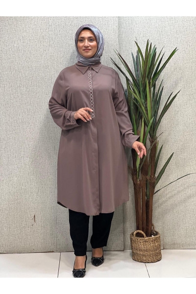 Önü S Taşlı Tunik Önü S Taşlı Tunik