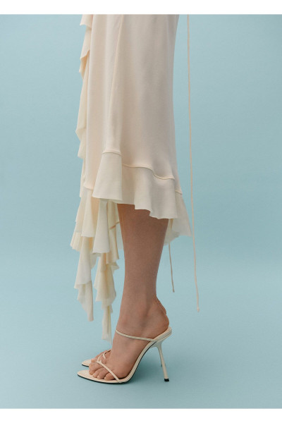 Ten Rengi Kadın Topuklu Ayakkabı 67038655