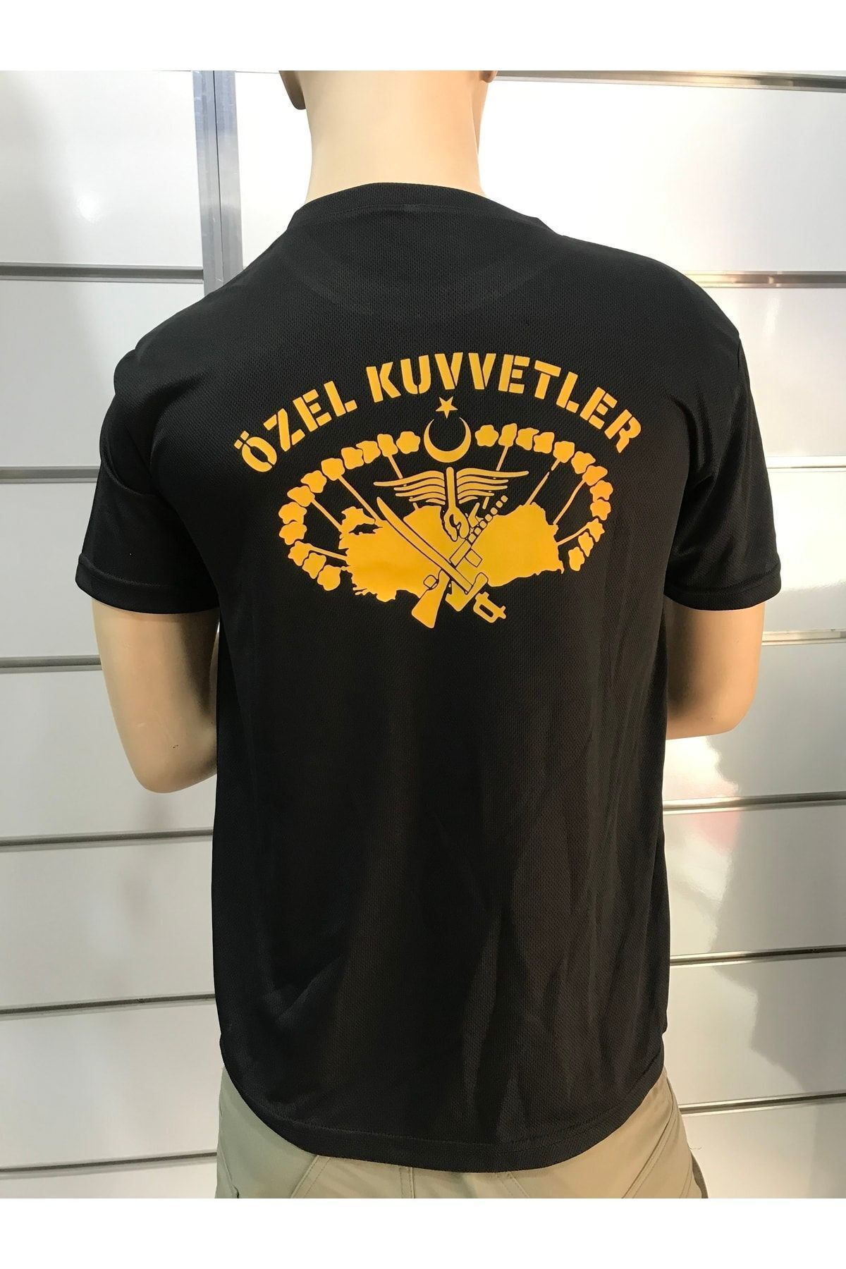 Özel Kuvvetler Tişörtü Siyah (pamuklu)