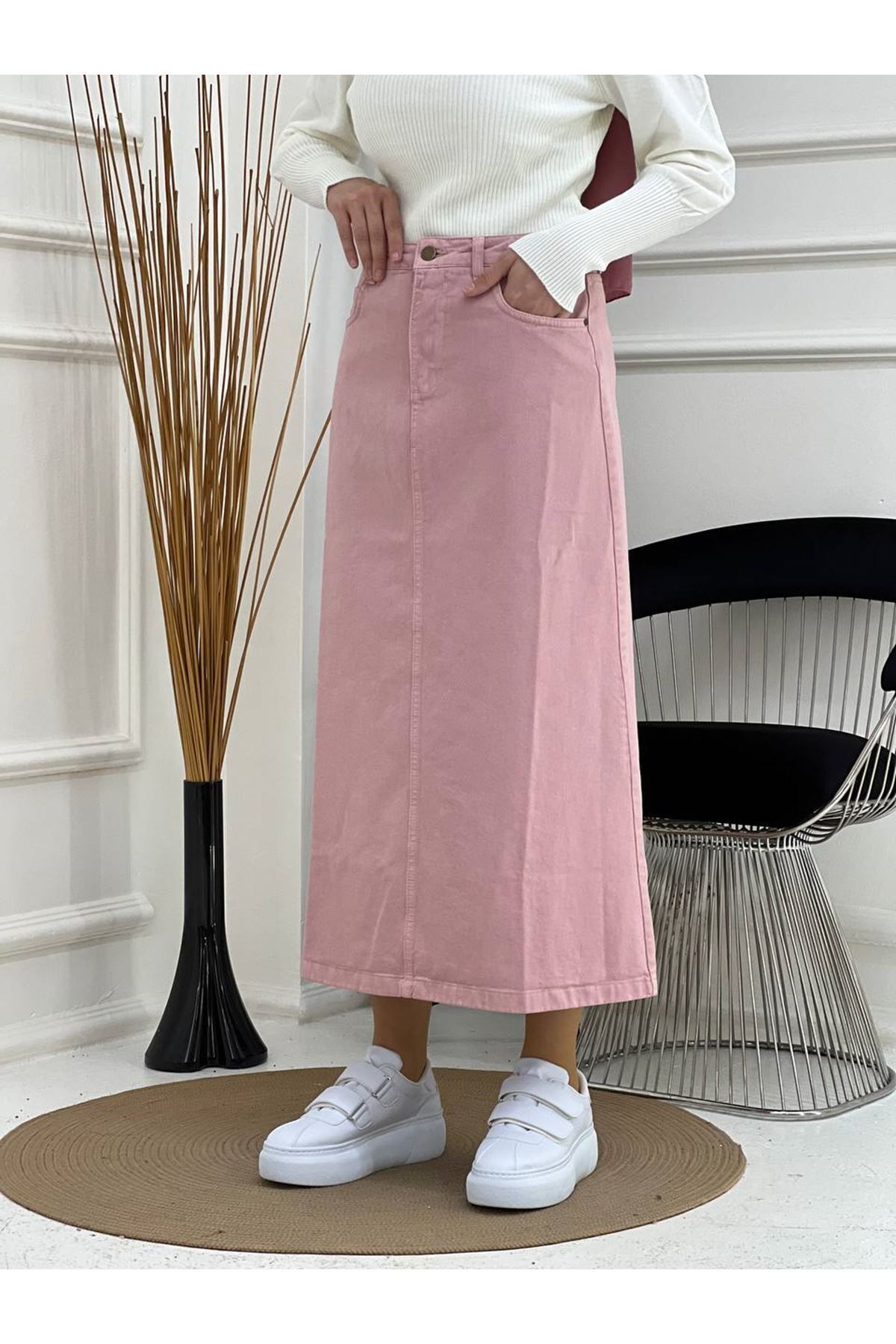 Tesettür Etek - Rosa Tesettür Etek - Rosa