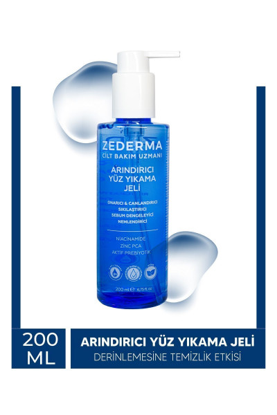 Arındırıcı Yüz Yıkama Jeli 200 Ml. Yağlı / Akne Eğilimli & Hassas Ciltler Için Arındırıcı Yüz Yıkama Jeli 200 Ml. Yağlı / Akne Eğilimli & Hassas Ciltler Için
