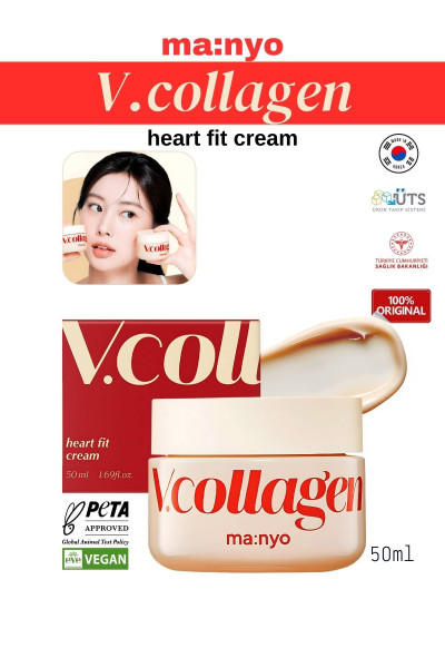 VCollagen Heart Fit Multi Cream Bitkisel kolajen bazlı sıkılaştırıcı krem 50ml VCollagen Heart Fit Multi Cream Bitkisel kolajen bazlı sıkılaştırıcı krem 50ml