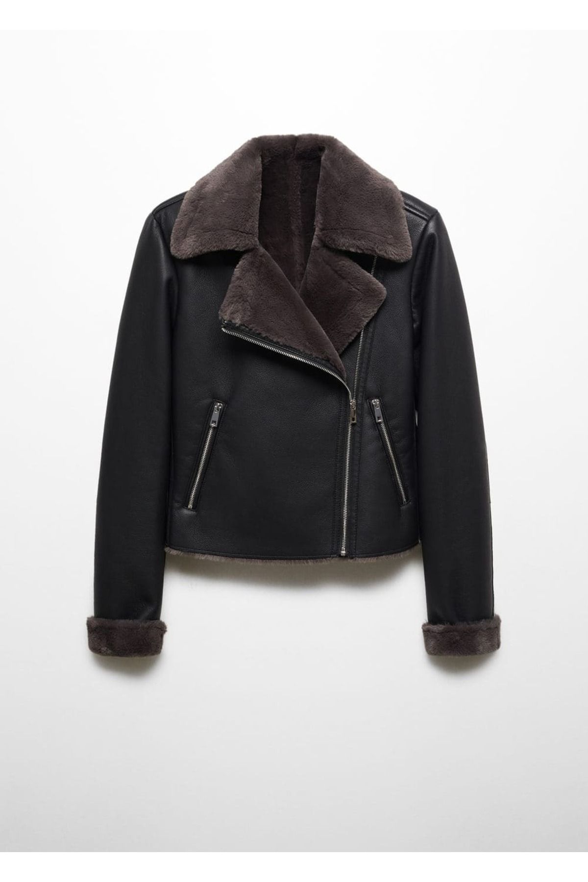 Suni kürk astarlı ceket Suni kürk astarlı ceket