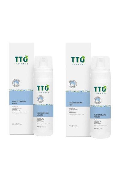 Yüz Temizleme Köpüğü 200 ml x2 Adet Yüz Temizleme Köpüğü 200 ml x2 Adet