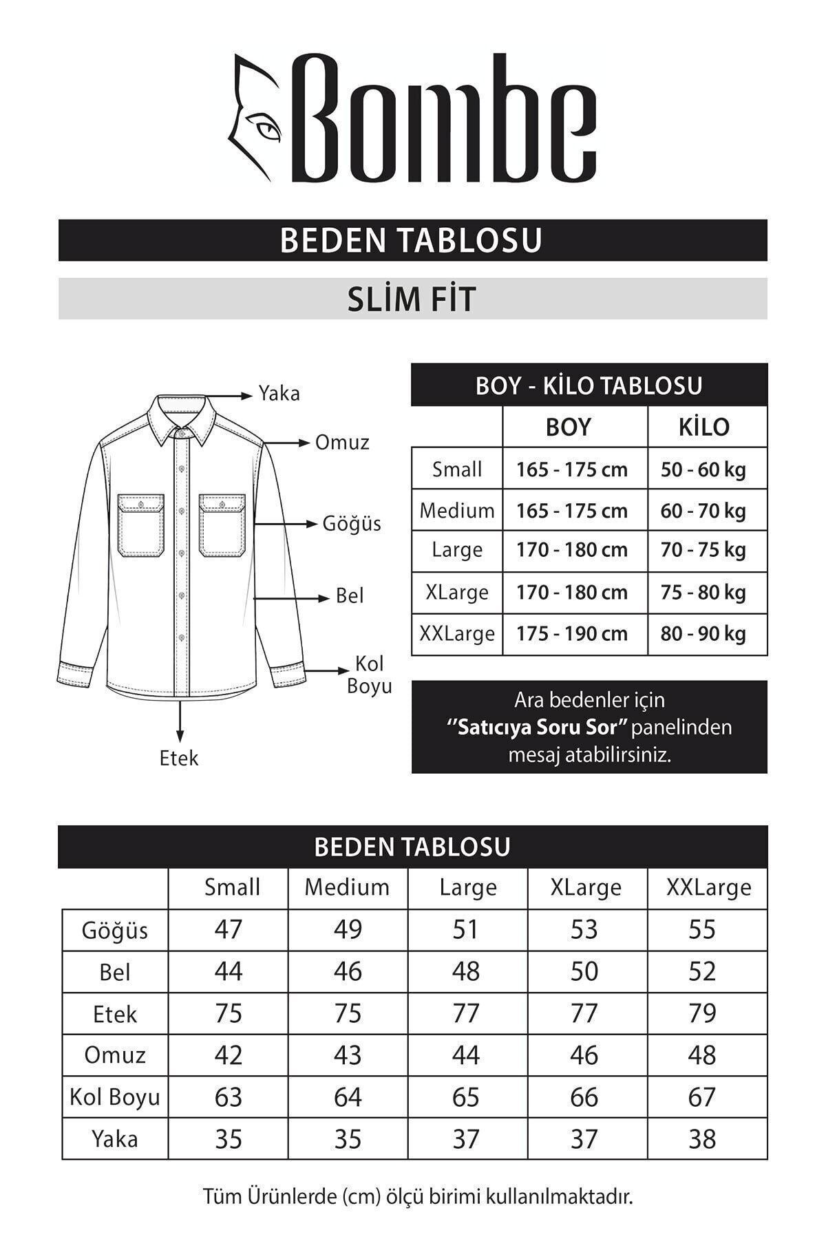Slim Fit Erkek Kot Gömlek Yeşil Slim Fit Erkek Kot Gömlek Yeşil