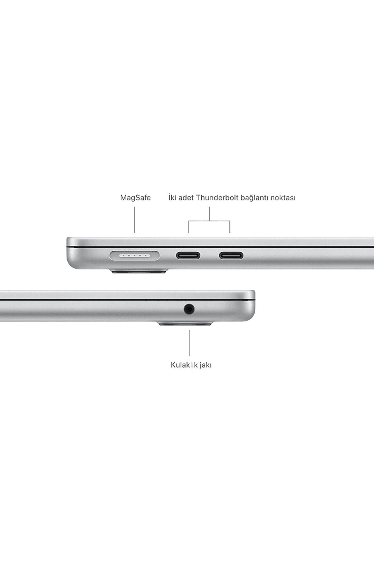 MXCT3TU/A/Macbook Air/M3/16/512/10/13 inç/Silver MXCT3TU/A/Macbook Air/M3/16/512/10/13 inç/Silver