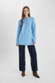 Regular Fit Bisiklet Yaka Basic Düz Triko Kazak Tunik B2709ax23wn Regular Fit Bisiklet Yaka Basic Düz Triko Kazak Tunik B2709ax23wn