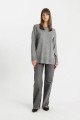 Regular Fit Bisiklet Yaka Yırtmaçlı Basic Düz Triko Kazak Tunik C5165ax24au Regular Fit Bisiklet Yaka Yırtmaçlı Basic Düz Triko Kazak Tunik C5165ax24au