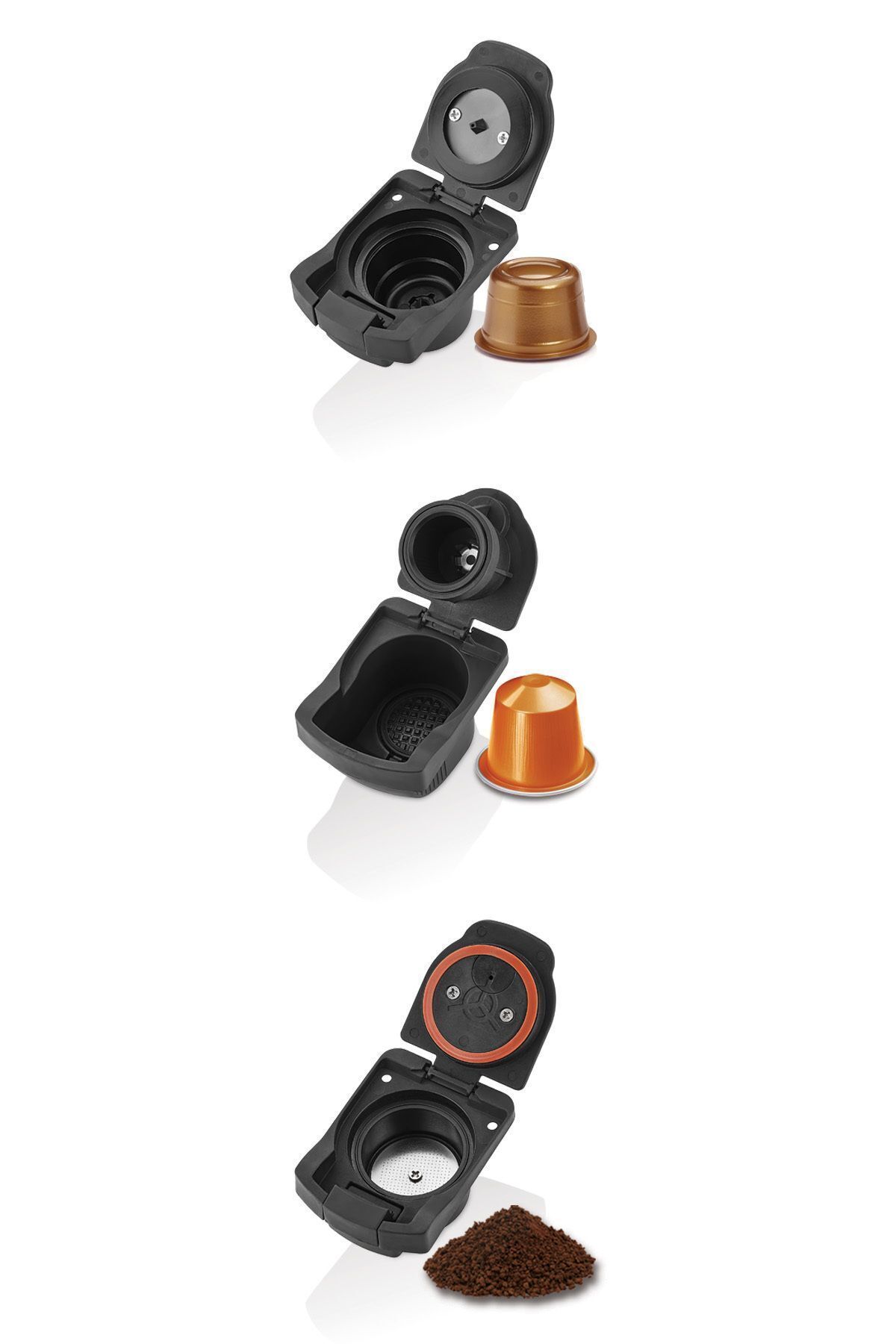 Kcm-7597 Multikapsül Kahve Makinesi Beyaz Dolce Gusto/ Toz Kahve Ile Uyumlu Kcm-7597 Multikapsül Kahve Makinesi Beyaz Dolce Gusto/ Toz Kahve Ile Uyumlu