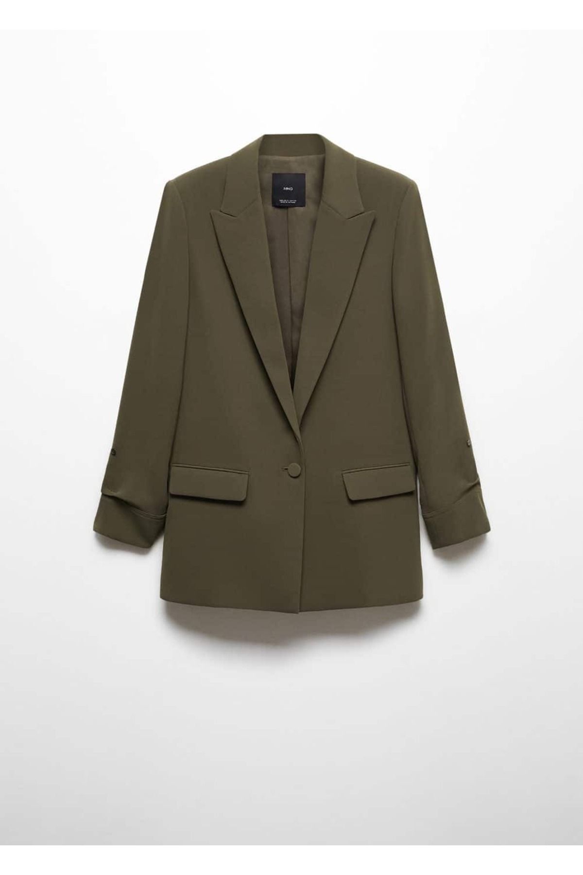 Kıvrık Kollu Blazer Ceket Kıvrık Kollu Blazer Ceket