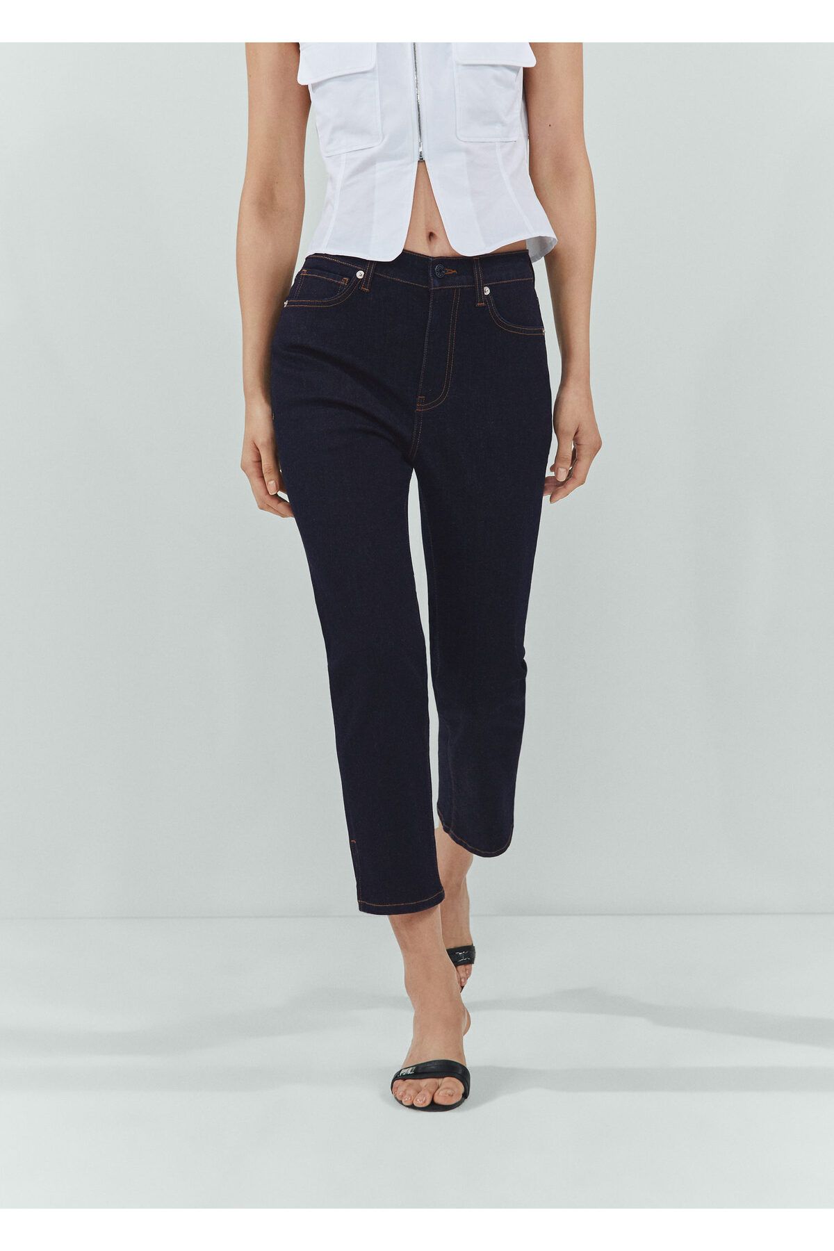 Koyu Denim Kadın Jeans 67073695 Koyu Denim Kadın Jeans 67073695