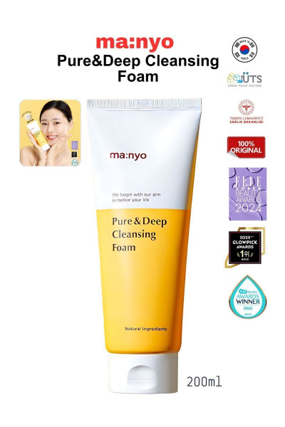 Pure & Deep Cleansing Foam 200ml Gözenek Temizleyici Köpük Pure & Deep Cleansing Foam 200ml Gözenek Temizleyici Köpük