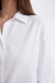Oversize Geniş Kalıp Basic Düz Poplin Uzun Kollu Gömlek D3152ax24au Oversize Geniş Kalıp Basic Düz Poplin Uzun Kollu Gömlek D3152ax24au