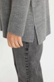 Regular Fit Bisiklet Yaka Yırtmaçlı Basic Düz Triko Kazak Tunik C5165ax24au Regular Fit Bisiklet Yaka Yırtmaçlı Basic Düz Triko Kazak Tunik C5165ax24au