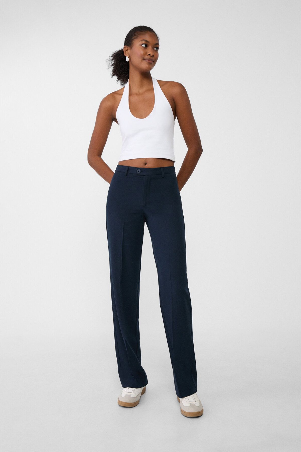 Klasik straight fit pantolon Klasik straight fit pantolon