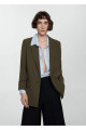 Kıvrık Kollu Blazer Ceket Kıvrık Kollu Blazer Ceket