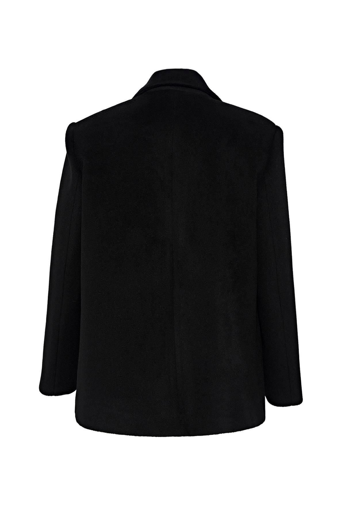 Magic Love Kaşe Blazer Siyah Magic Love Kaşe Blazer Siyah