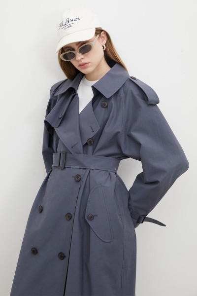 KOPENHAG OVERSIZE TRENÇKOT LACİVERT KOPENHAG OVERSIZE TRENÇKOT LACİVERT