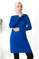 Penye Tunik 10645-12 Saks Penye Tunik 10645-12 Saks