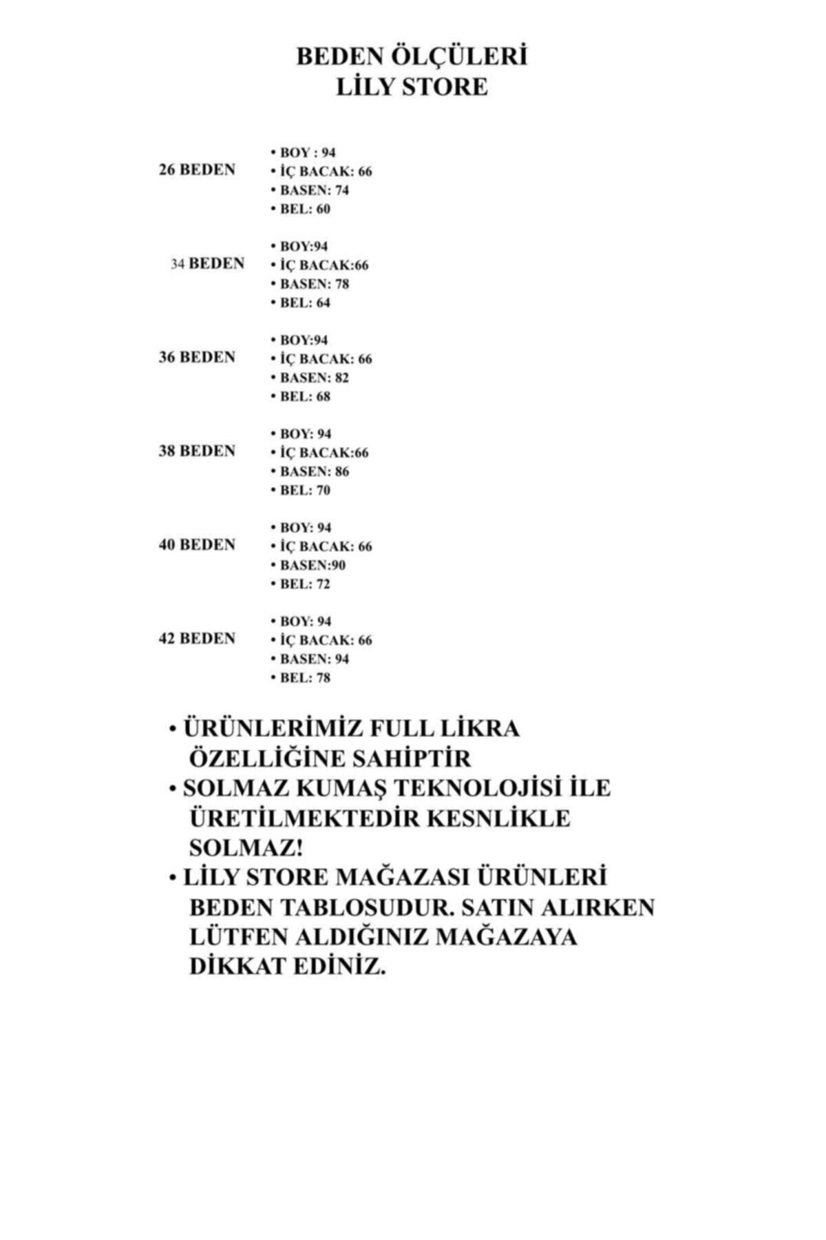 Nila Kadın Siyah Dar Paça Jeans Kot Solmaz Toparlayıcı Pantolon