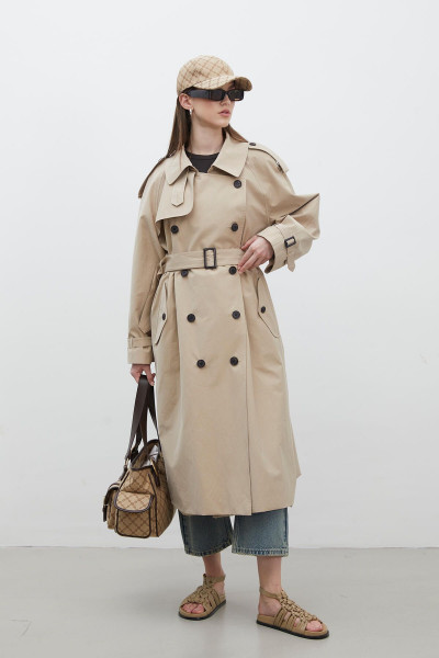 KOPENHAG OVERSIZE TRENÇKOT CAMEL KOPENHAG OVERSIZE TRENÇKOT CAMEL