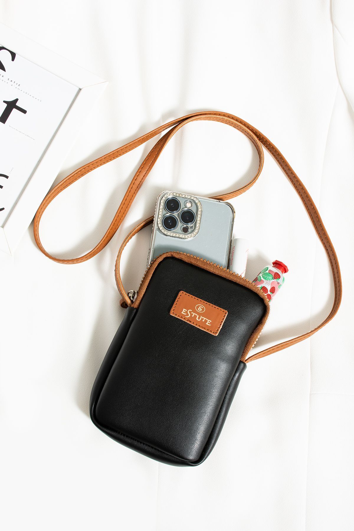 Unisex 2 Li Paket Telefon Luk Ayarlanabilir Çapraz Çanta Unisex 2 Li Paket Telefon Luk Ayarlanabilir Çapraz Çanta
