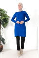 Penye Tunik 10645-12 Saks Penye Tunik 10645-12 Saks