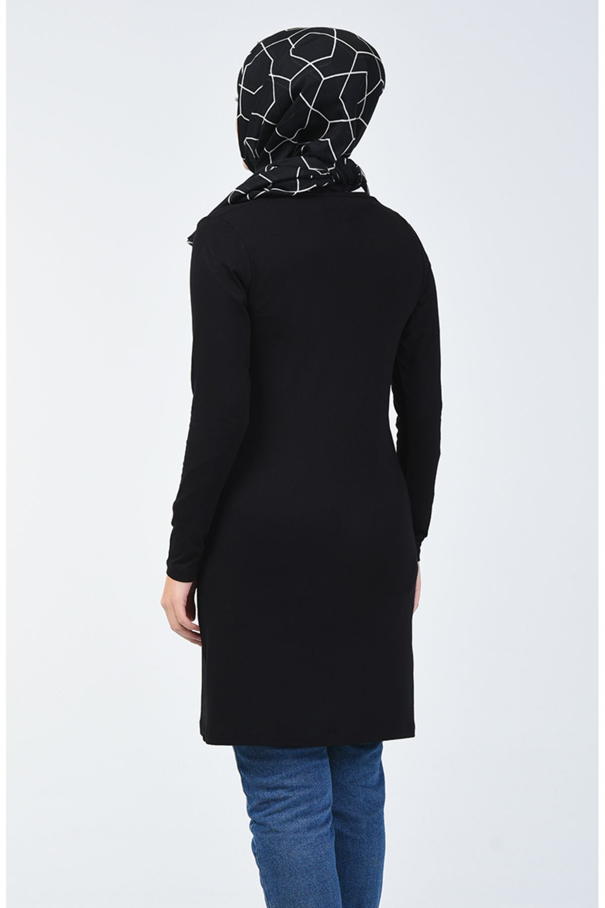 Penye Tunik 10645-03 Siyah Penye Tunik 10645-03 Siyah