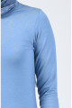 Penye Tunik 10645-01 İndigo Penye Tunik 10645-01 İndigo