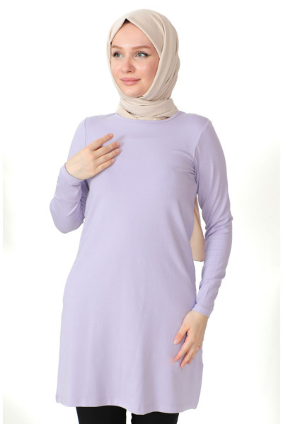 Penye Tunik 10645-11 Lila Penye Tunik 10645-11 Lila