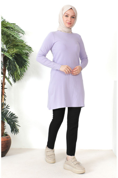 Penye Tunik 10645-11 Lila Penye Tunik 10645-11 Lila