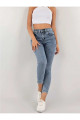Linda Açık Kar Mavi Yüksek Bel Toparlayıcı Skinny Jean Linda Açık Kar Mavi Yüksek Bel Toparlayıcı Skinny Jean