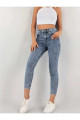 Linda Açık Kar Mavi Yüksek Bel Toparlayıcı Skinny Jean Linda Açık Kar Mavi Yüksek Bel Toparlayıcı Skinny Jean