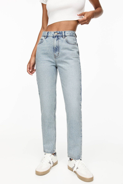 Yüksek bel mom fit jean Yüksek bel mom fit jean