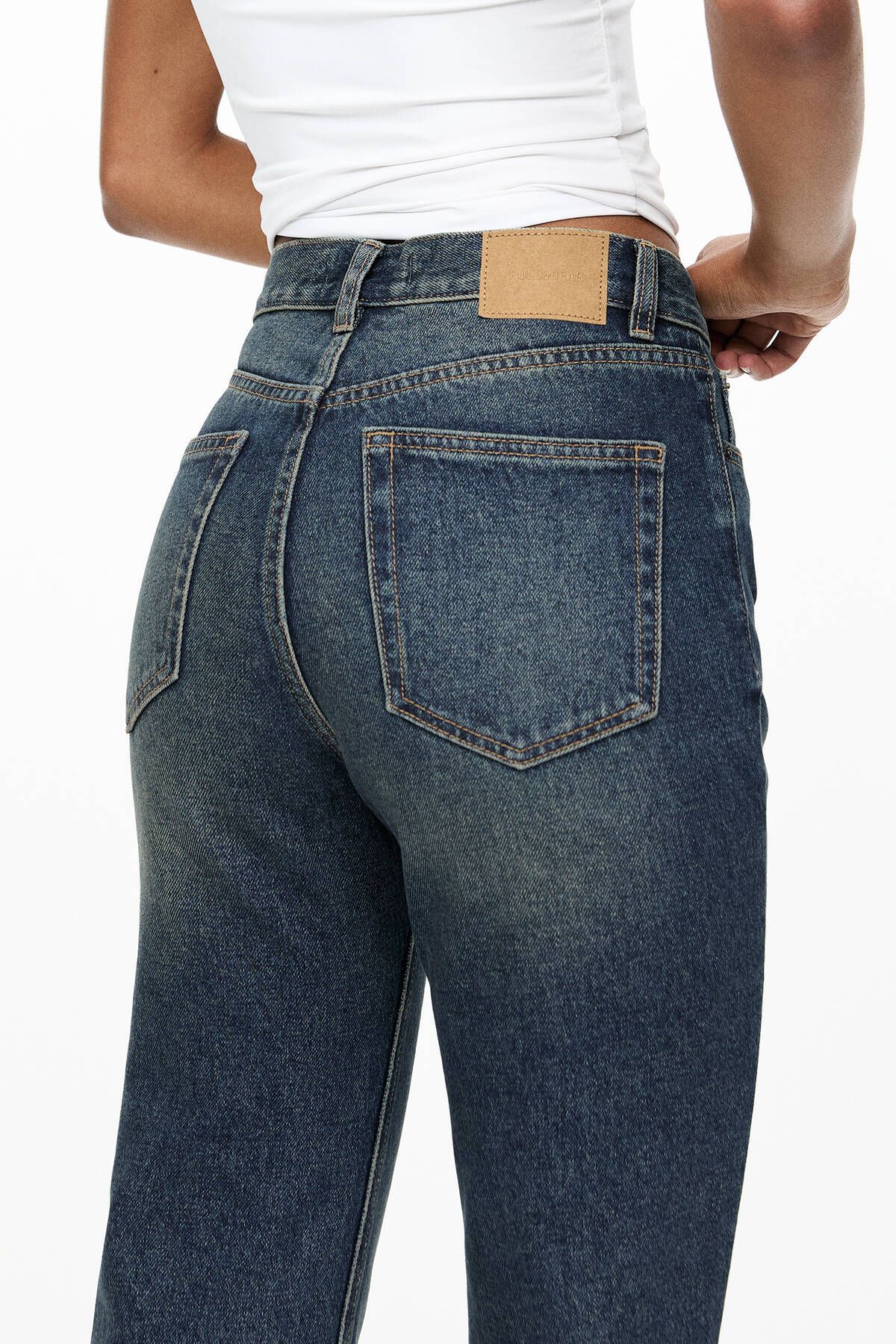 Yüksek bel mom fit jean Yüksek bel mom fit jean