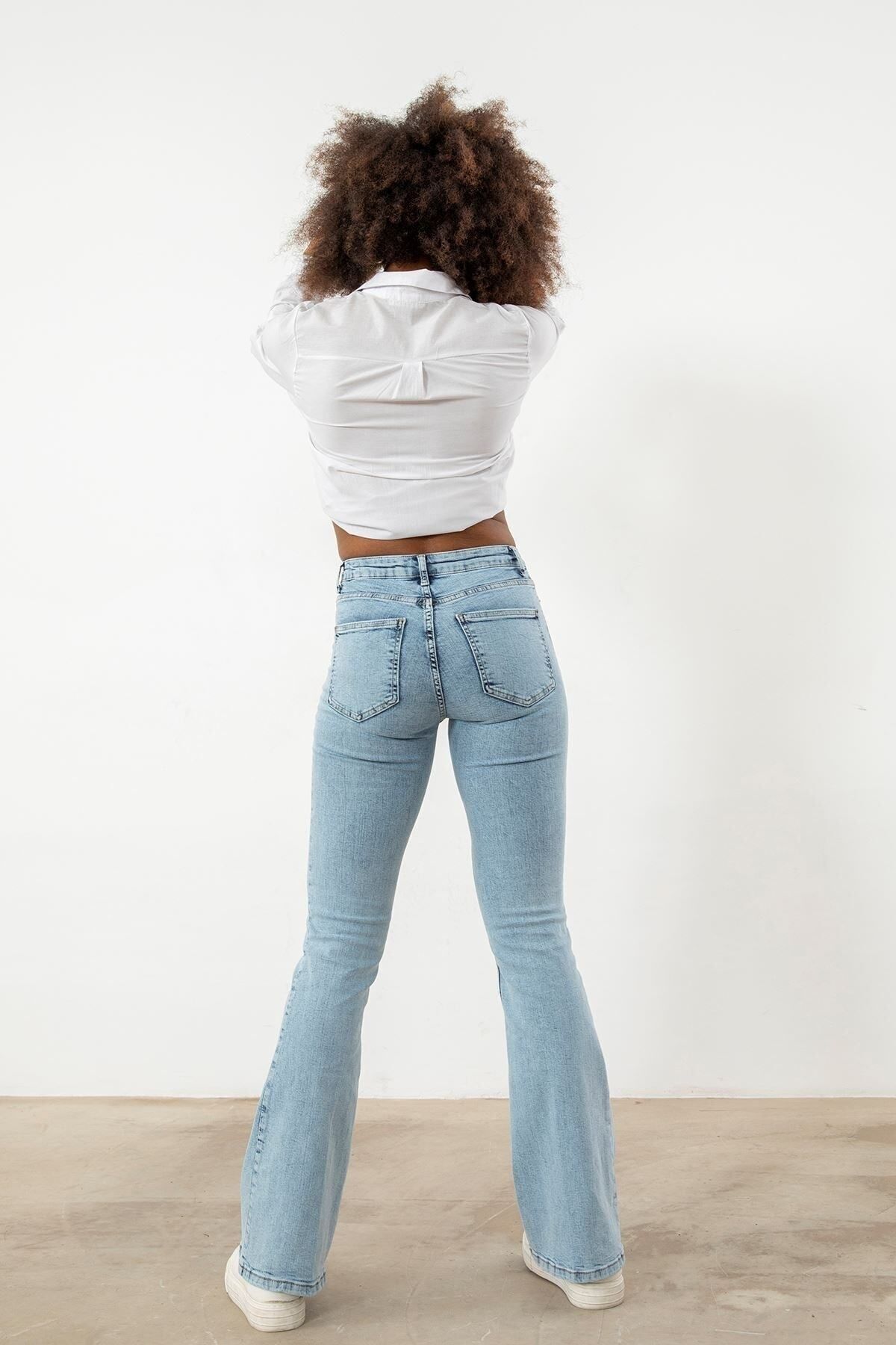 KADIN YÜKSEKBEL İSPANYOL PAÇA PANTOLON(BEDEN TABLOMUZA BAKINIZ) KADIN YÜKSEKBEL İSPANYOL PAÇA PANTOLON(BEDEN TABLOMUZA BAKINIZ)