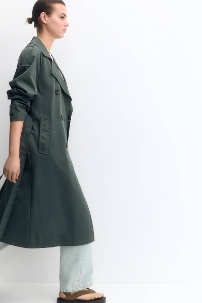 Kemerli trençkot Kemerli trençkot