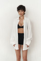 Mai Collection Ocean Ekru Oversize Gömlek Mai Collection Ocean Ekru Oversize Gömlek
