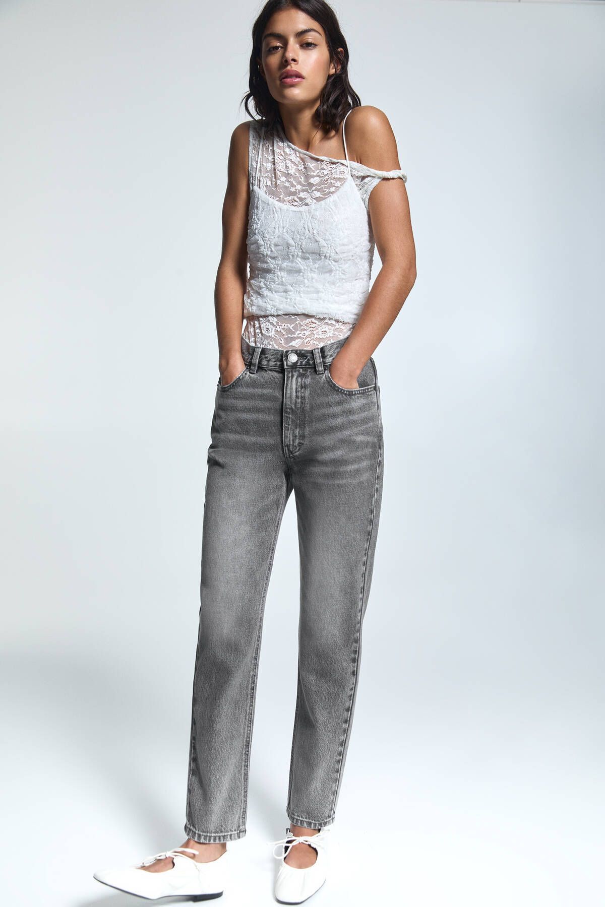 Yüksek bel mom fit jean Yüksek bel mom fit jean