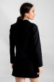 Kadın Siyah Kruvaze Yaka Gabardin Crop Ceket ARM-24Y001010 Kadın Siyah Kruvaze Yaka Gabardin Crop Ceket ARM-24Y001010