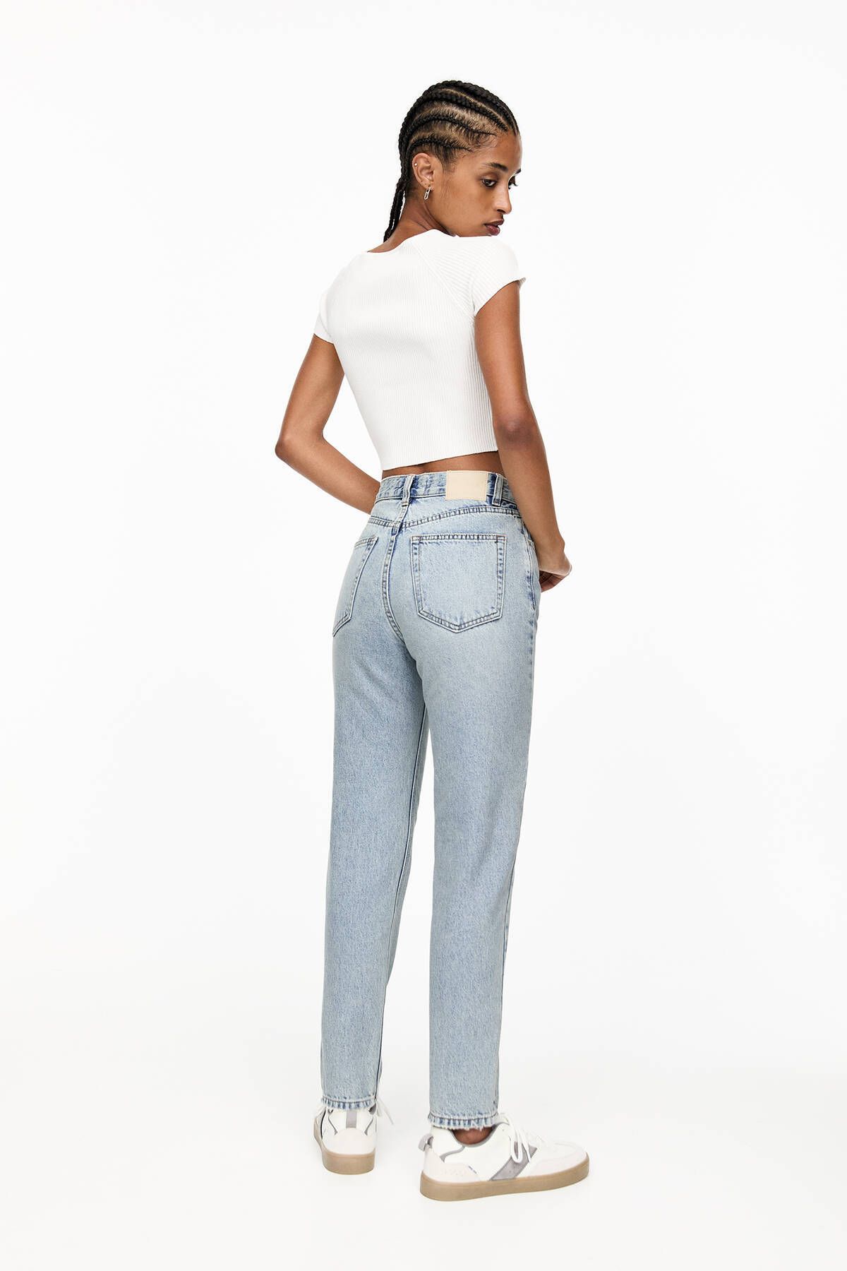 Yüksek bel mom fit jean Yüksek bel mom fit jean