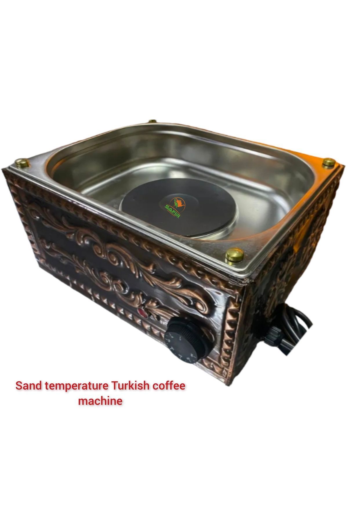 Safirim Kumda Kahve Makinesi Bakır Kumda Kahve Cihazı Orta Boy 35x28 Cm Bakır Kumda Kahve Safirim Kumda Kahve Makinesi Bakır Kumda Kahve Cihazı Orta Boy 35x28 Cm Bakır Kumda Kahve