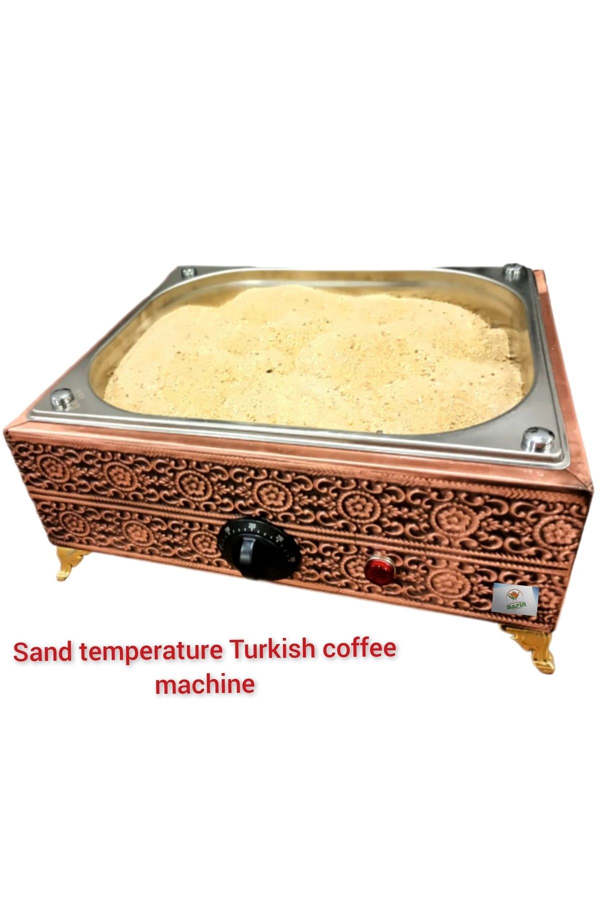 Safirim Kumda Kahve Makinesi Bakır Kumda Kahve Cihazı Orta Boy 35x28 Cm Bakır Kumda Kahve Safirim Kumda Kahve Makinesi Bakır Kumda Kahve Cihazı Orta Boy 35x28 Cm Bakır Kumda Kahve