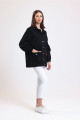 Kadın Siyah Oversize Kot Ceket 00150 Kadın Siyah Oversize Kot Ceket 00150