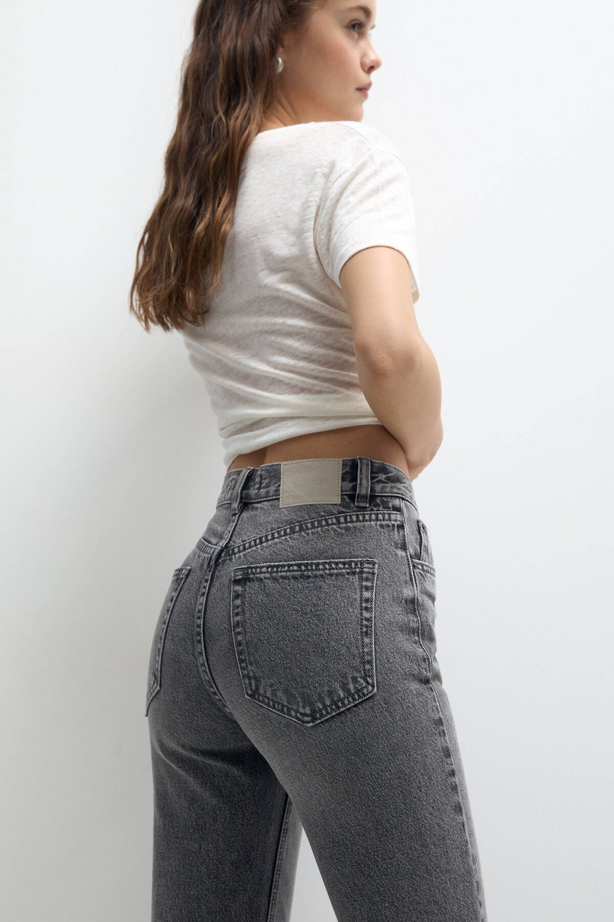 Yüksek bel mom fit jean Yüksek bel mom fit jean